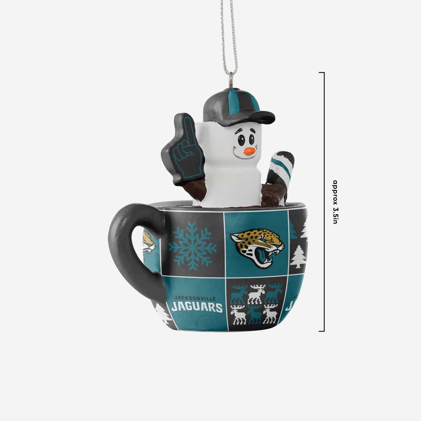 JACKSONVILLE JAGUARS SMORES MUG ORNAMENT