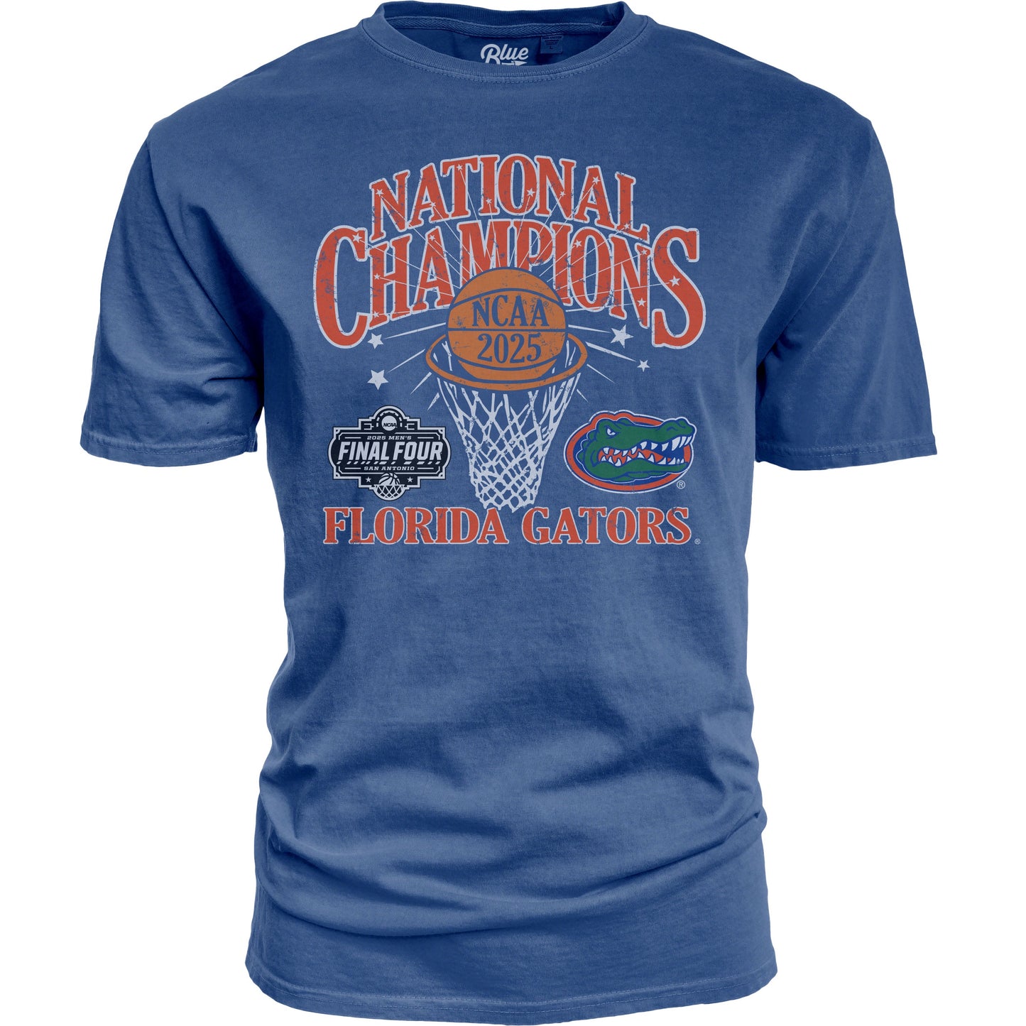 NCAA 2025 Basketball National Champions Florida Gators Sky Walker Royal Blue