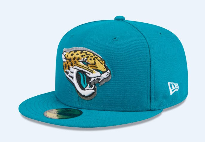2024 NFL Jacksonville Jaguars Draft 59Fifty Teal Fitted New Era