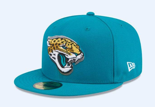 2024 NFL Jacksonville Jaguars Draft 59Fifty Teal Fitted New Era - officially licensed fan gear