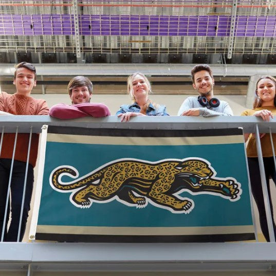 Jacksonville Jaguars Wincraft Classic Logo 3X5 Deluxe Flag
