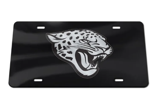 Jacksonville Jaguars Wincraft Specialty Acrylic All Black Plate