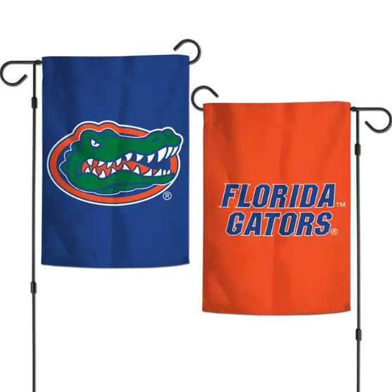 University of Florida Gators Wincraft Wordmark 2 Sided Garden Flag 12.5" X 18"