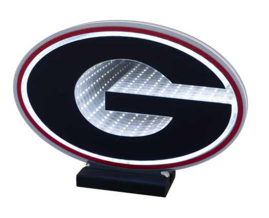 Georgia Bulldogs Sporticulture LED Infinity Logo Light