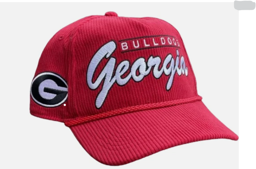 47 Brand NCAA Georgia Bulldogs Red Double Header 47 Hitch GA Side Logo Hat-Red