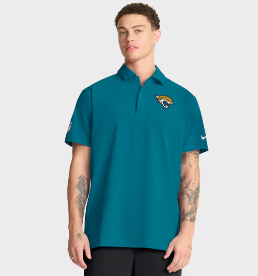 NFL-Jacksonville Jaguars-Nike POLO WOVEN Teal 2025
