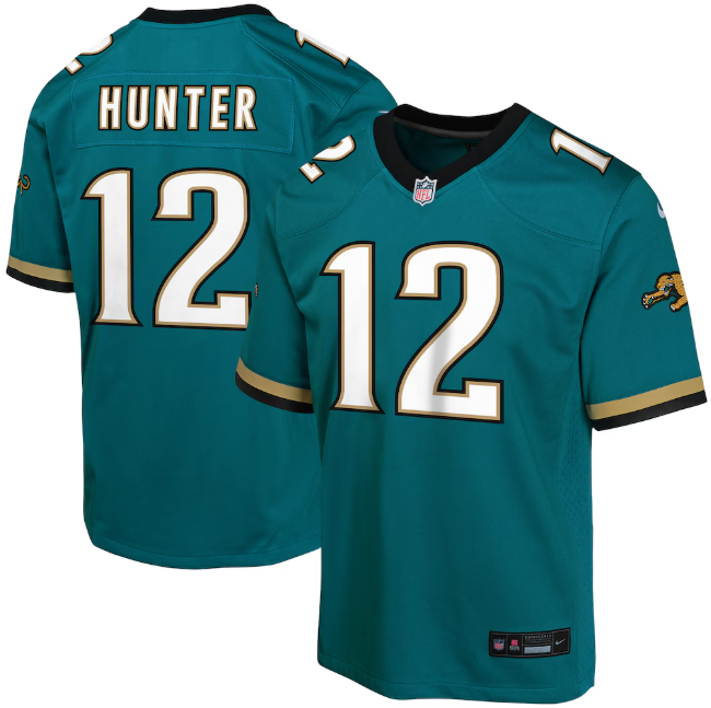 jacksonville jaguar gear Nike Youth Jaguars Travis Hunter #12 Blustery Alternate Game Jersey, Medium, Blue Farbe:Satin Black Category:E Bikes MTB Cross Hardtail_Shimano XT Frontier Watch Gear S3 It is made of