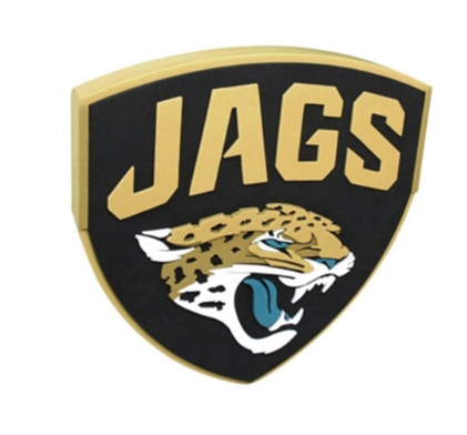 Jacksonville Jaguars Foam Heads Fan Foam 3D Wall Sign - officially licensed fan gear