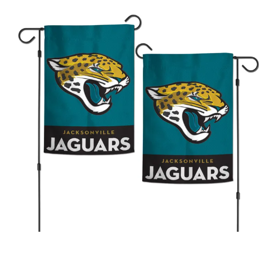 Jacksonville Jaguars Wincraft Applique Garden Flag