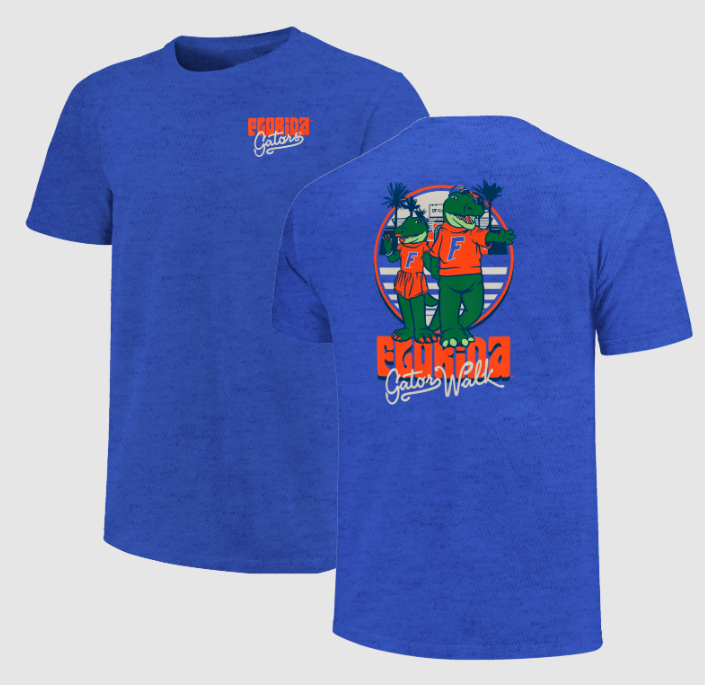Florida Gators Image One Mascot Men's Walk Stadium T-Shirt - officially licensed fan gear
