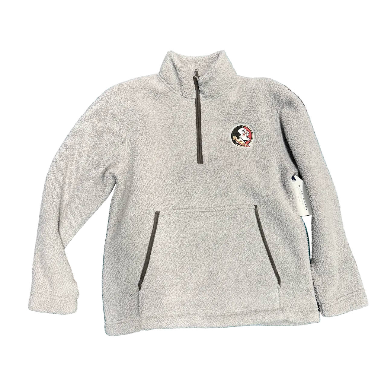 Florida State Seminoles Mens Everest Gray Fleece Boxercraft - officially licensed fan gear