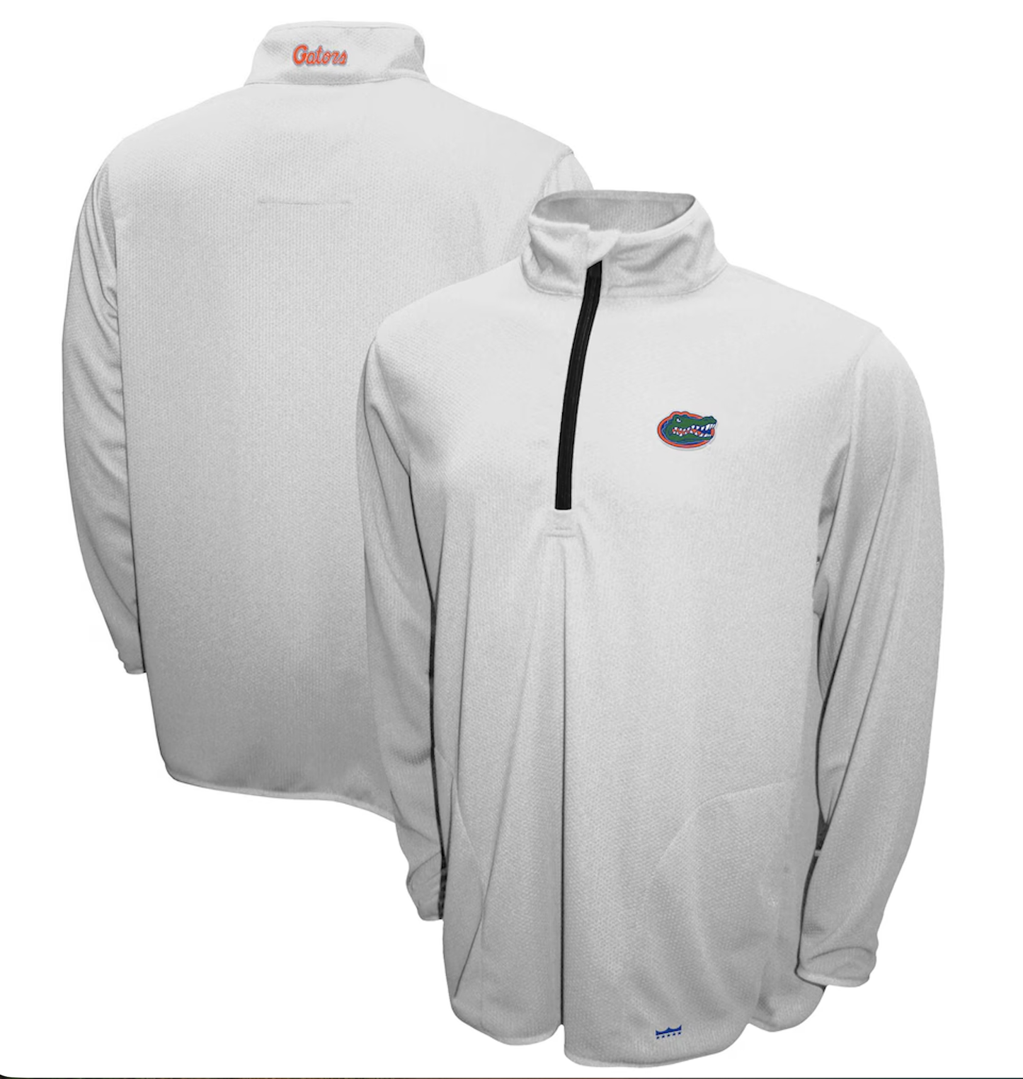 Florida Gators Franchise Club White Breeze Quarter-Zip Pullover - officially licensed fan gear