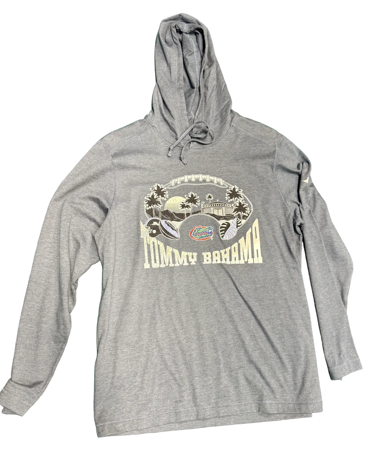 Florida Gators Island Rush Charcoal Heather Hoodie - officially licensed fan gear