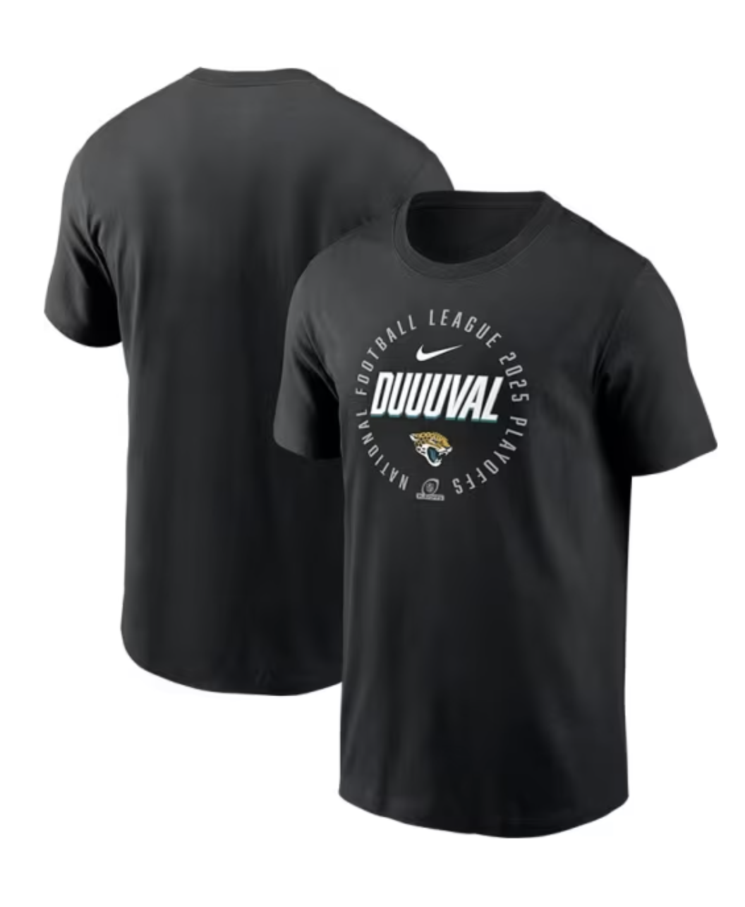Jacksonville Jaguars Nike Youth Duuuval 2025 Playoffs T-Shirt