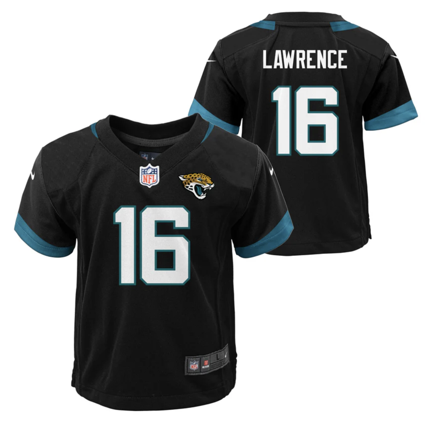 Jacksonville Jaguars Trevor Lawrence Toddler Nike Black Replica Jersey