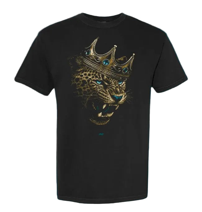 DTWD Promo South Crown Jacksonville Jaguars Black Tee - officially licensed fan gear
