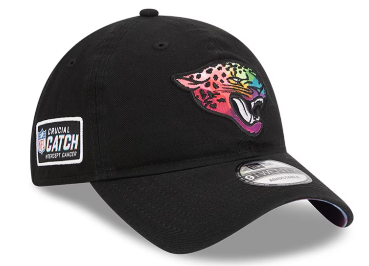 NFL Jaguars Crucial Catch 9TWENTY Adjustable Cap