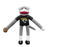 NFL Jacksonville Jaguars Team Sock Monkey Pet Toy