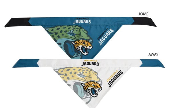 NFL Jacksonville Jaguars Home and Away Pet Bandana Set