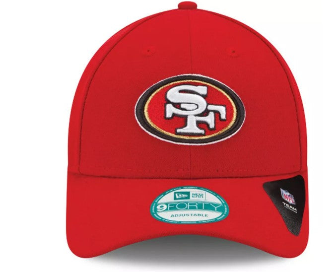 NFL San Francisco Niners 9Forty Red Adjustable Cap