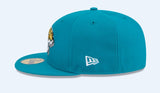 2024 NFL Jacksonville Jaguars Draft 59Fifty Teal Fitted New Era