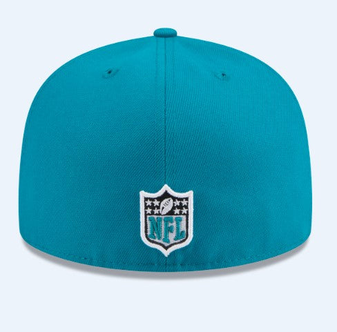 2024 NFL Jacksonville Jaguars Draft 59Fifty Teal Fitted New Era