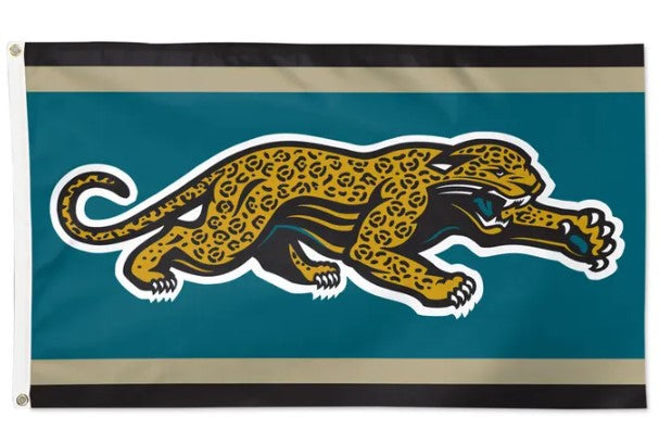 Jacksonville Jaguars Wincraft Classic Logo 3X5 Deluxe Flag