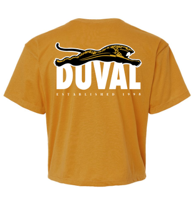 GenJag Ladies Leaping Jaguars Crop