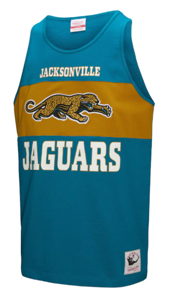 Jacksonville Jaguars Mitchell & Ness Men's Prowler Retro Tank