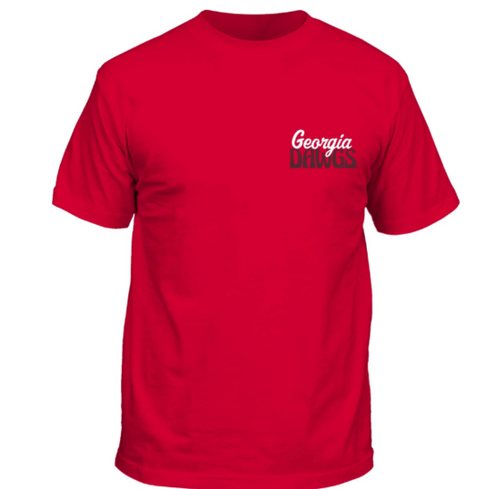 Georgia Bulldogs New World Graphics UGA Laid Back B Tee