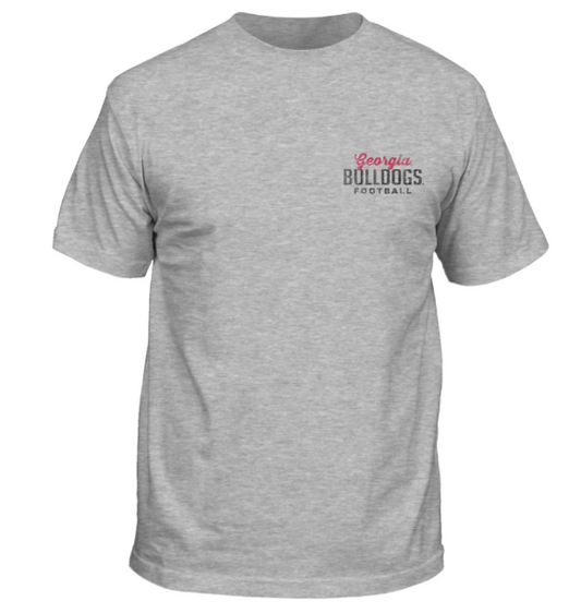 Georgia Bulldogs New World Graphics UGA Faded Helmet Tee