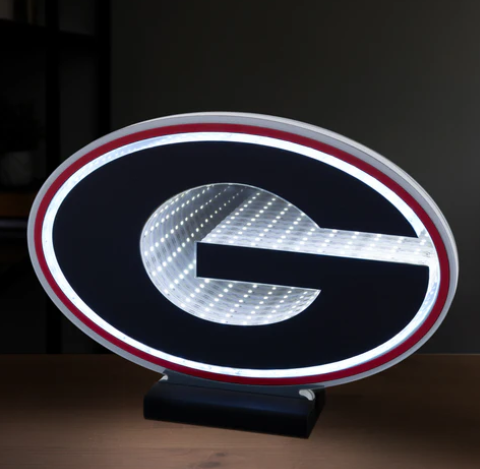 Georgia Bulldogs Sporticulture LED Infinity Logo Light