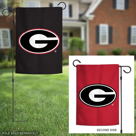 Georgia Bulldogs Wincraft Primary 2 Sided Garden Flag