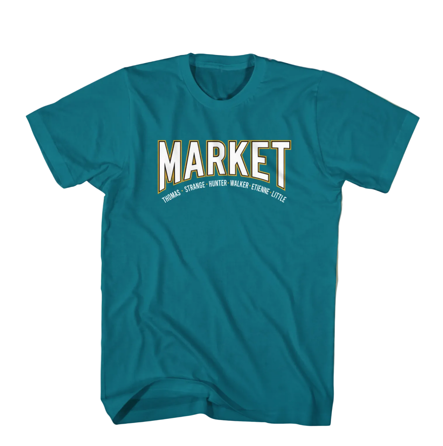 "The Jacksonville Asterisk" Teal T Shirt