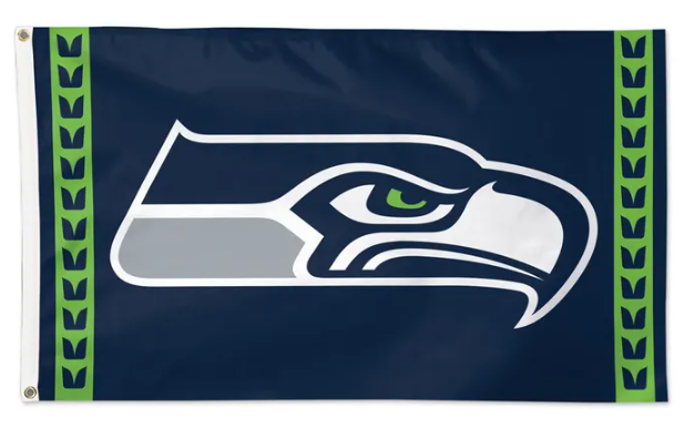 Seattle Seahawks Wincraft 3X5 Vertical Stripes Flag