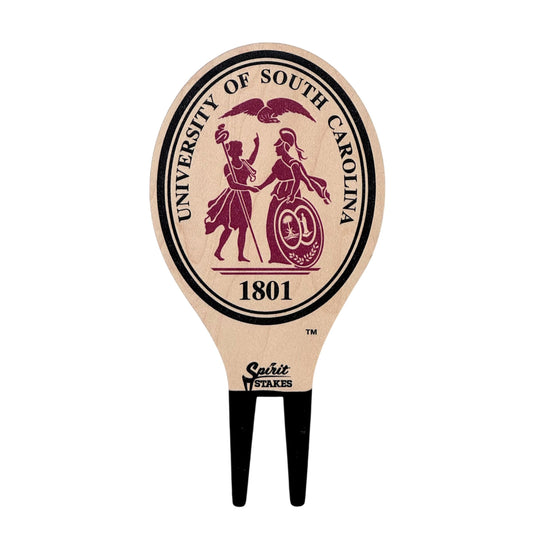South Carolina Emblem Color Plant Stake