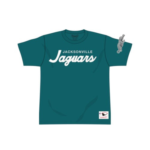 Jacksonville Jaguars Mitchell & Ness Men's Head Coach Classic Tee - Teal