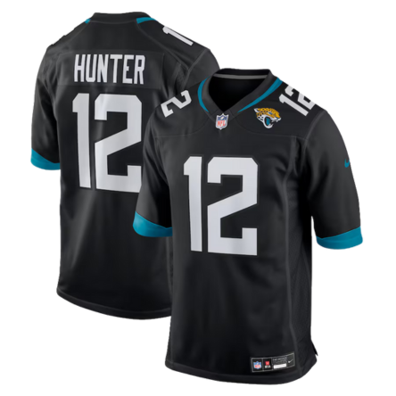 NFL Jacksonville Jaguars Travis Hunter Nike Black 2025 Game Jersey Youth