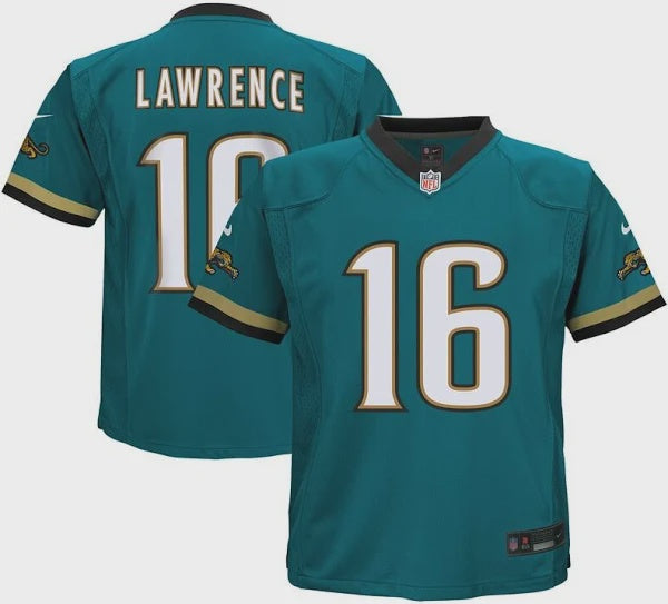 Jacksonville Jaguars Nike Trevor Lawrence Teal Prowler Throwback Player Game Jersey