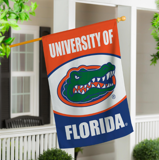 University of Florida Gators Evergreen Suede 29X43 Flag