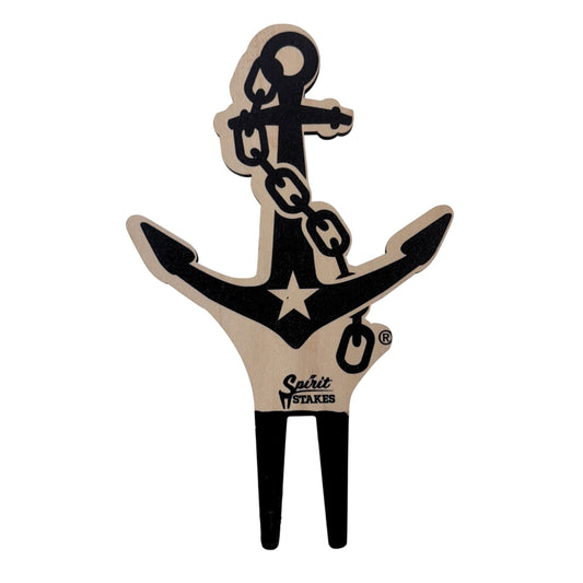 Vanderbilt University Anchor Down Color Plant Stake