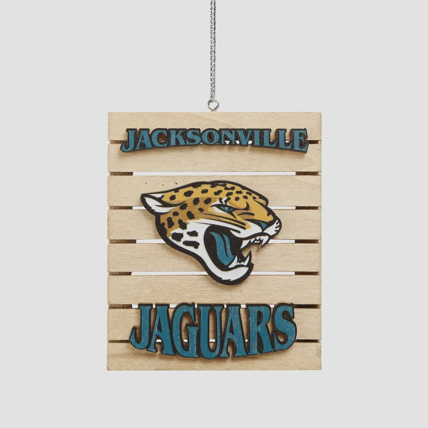 JACKSONVILLE JAGUARS WOOD PALLET SIGN ORNAMENT