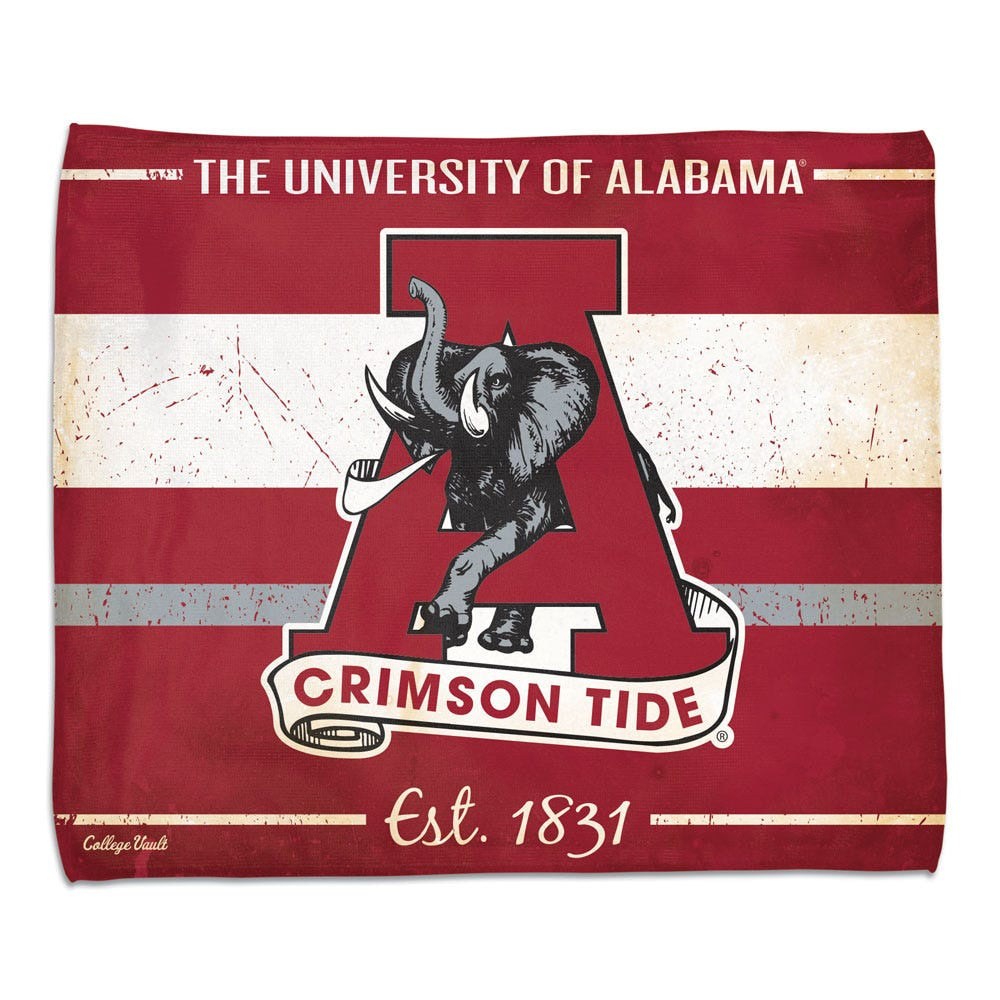 NCAA Alabama Crimson Tide WinCraft College Vault Rally Towel - Full color