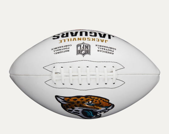Jacksonville Jaguars Wilson Signature Autograph Football