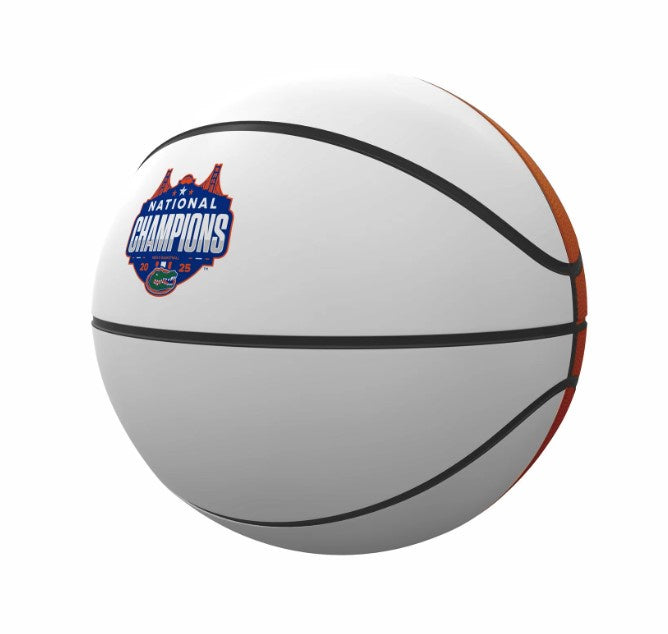 Florida Gators 2025 Final Four National Champions Mini Autograph Basketball