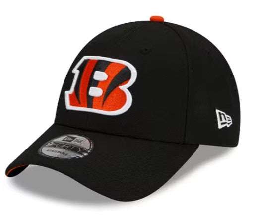 Cincinnati Bengals New Era The League 9Forty Adjustable Hat - Black - officially licensed fan gear