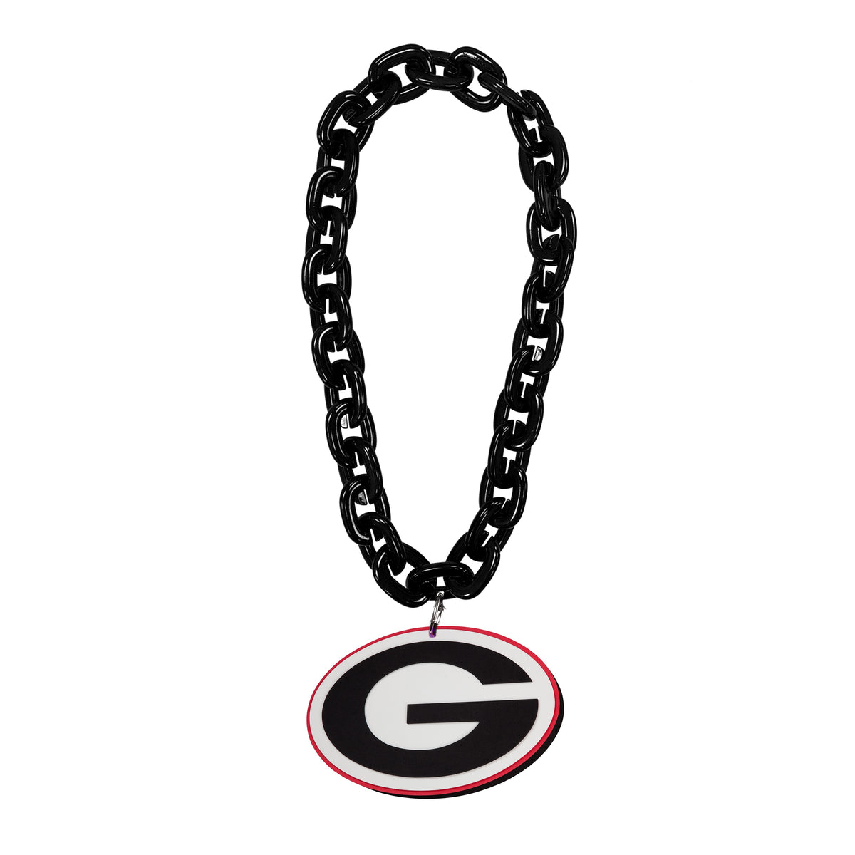 NCAA Georgia Bulldogs Aminco Black Fan Chain