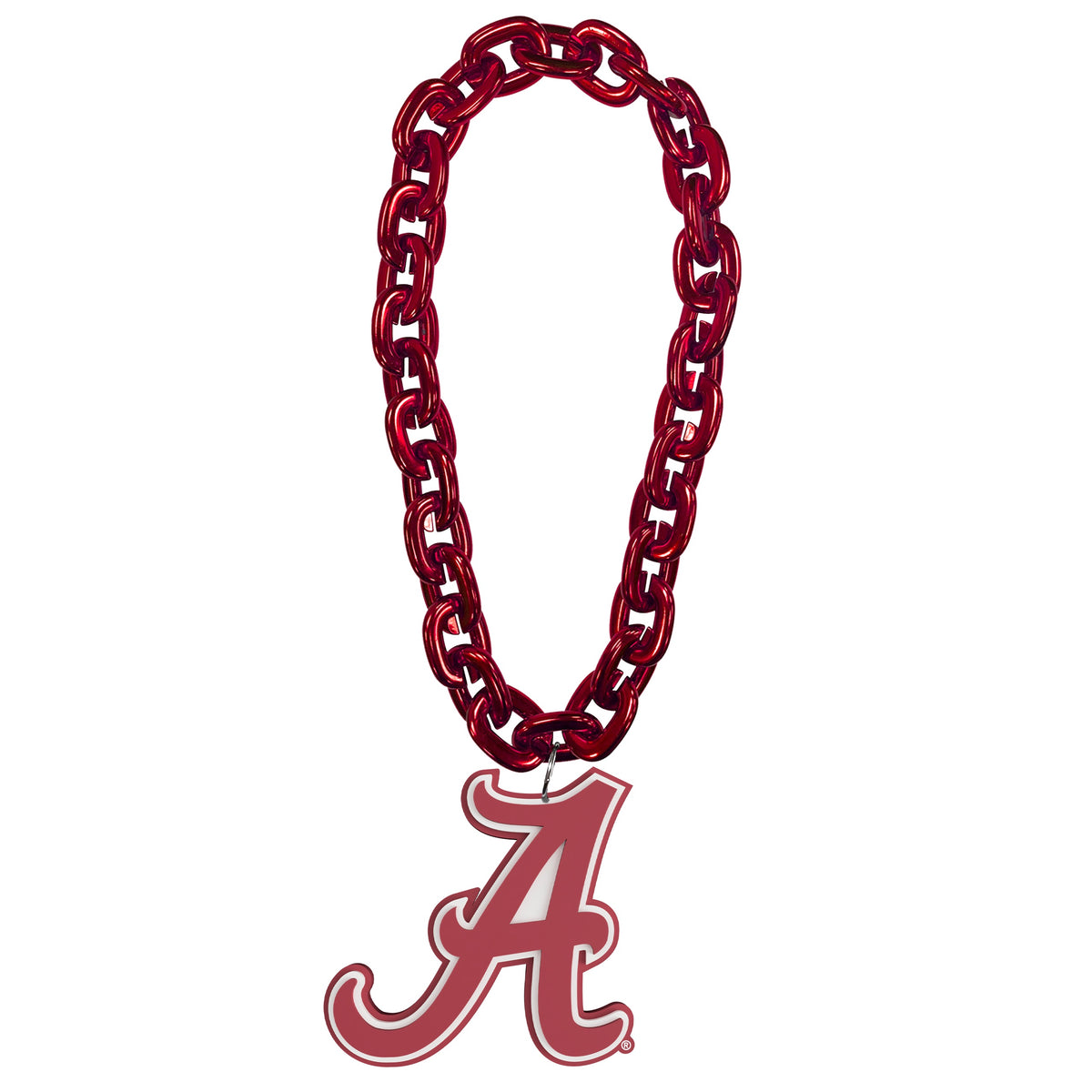 NCAA Alabama Crimson Tide Aminco Red Fan Chain