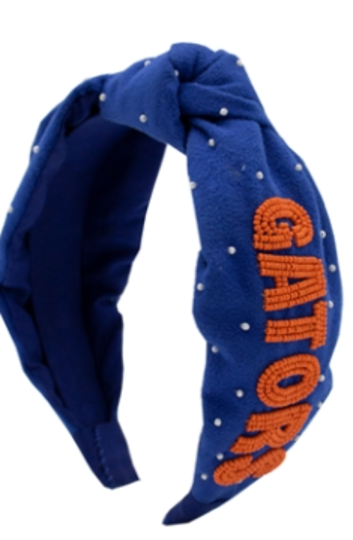 University of Florida Gators Capri Designs Top Knot Headband