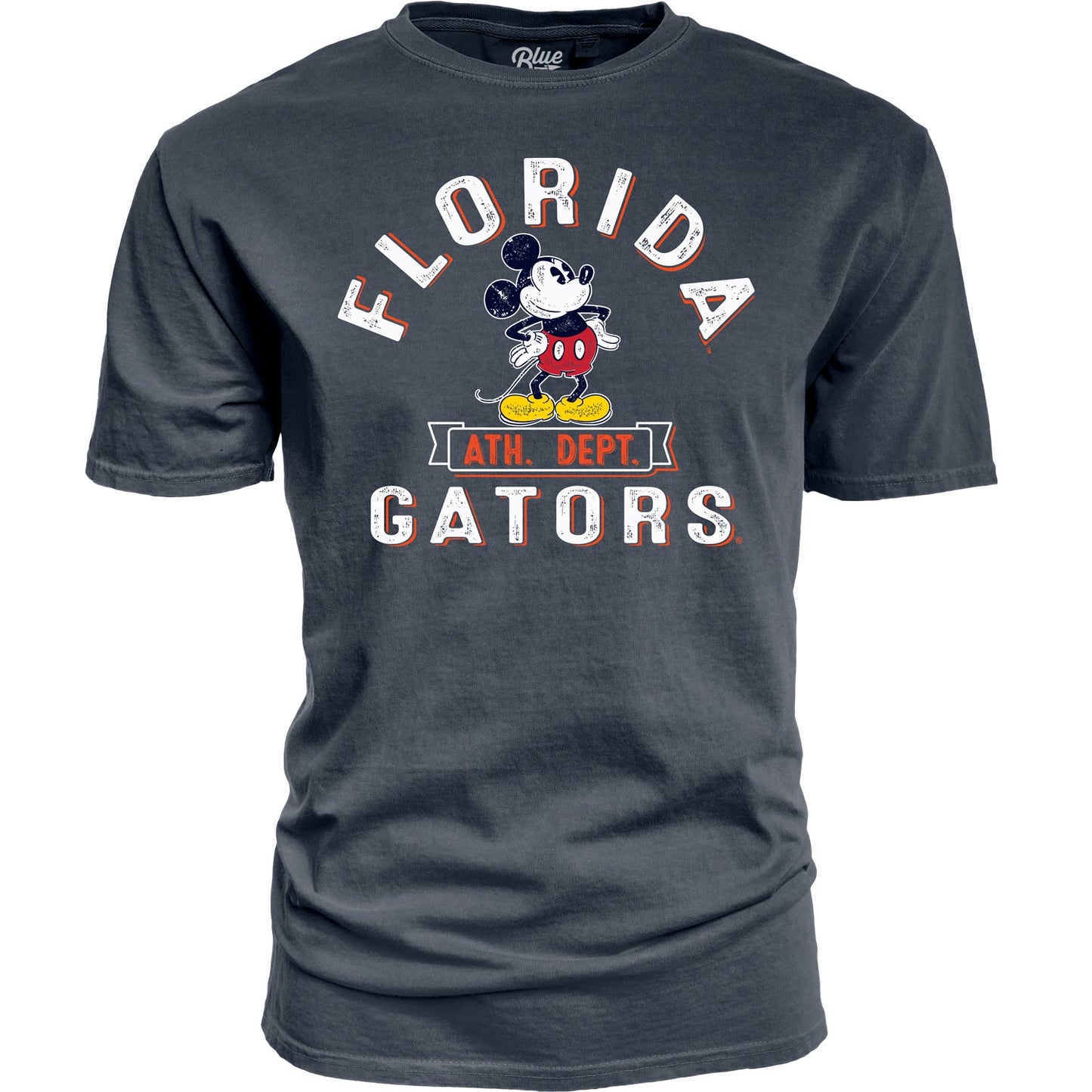 University of Florida Gators Blue84 Mickey Mouse Charcoal T-Shirt